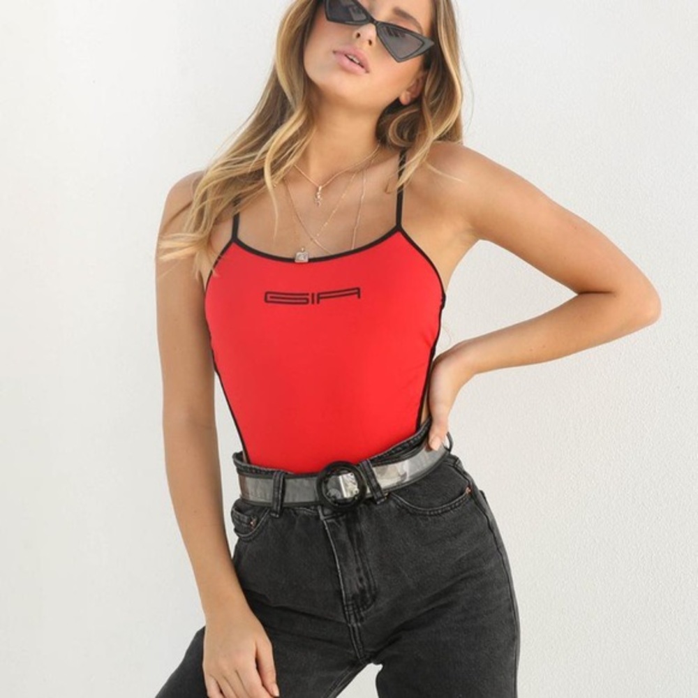 I AM GIA BODYSUIT TANK TOP